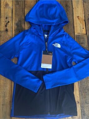 The North Face 40+ UPF Royal Blue Hooded Zip Jacket